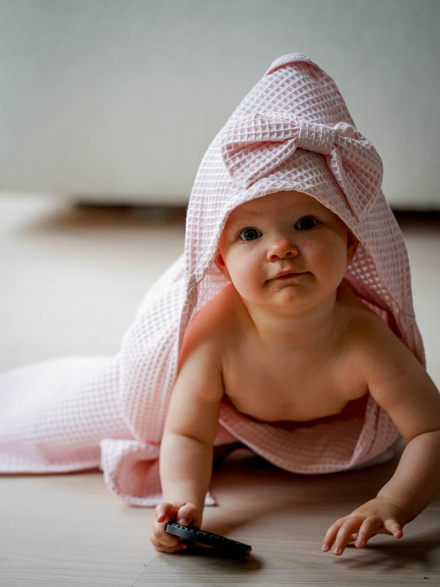 Bow Tie Hooded Towel