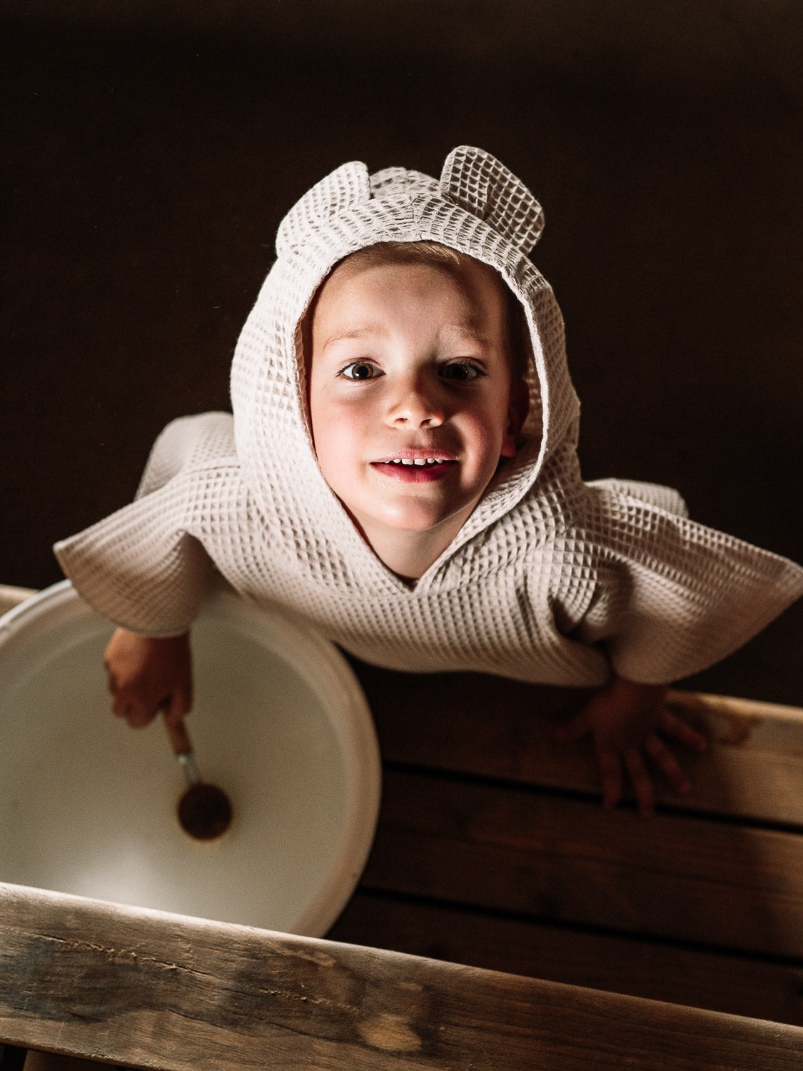 Badeponcho Teddybär