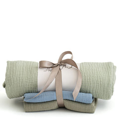vauvalahja [sage, cloud blue, olive]